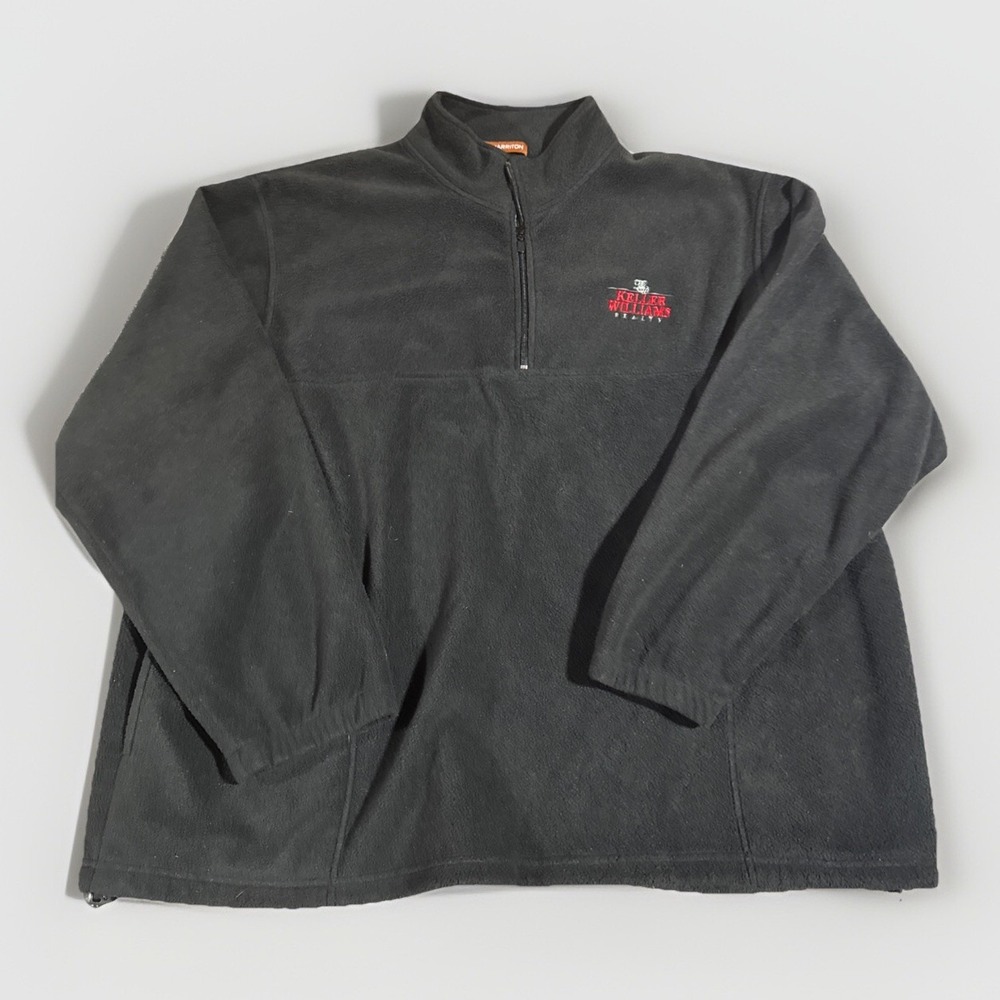 Keller Williams Black Zip Up Jacket Mens Size 3XL Fleece employee realtor